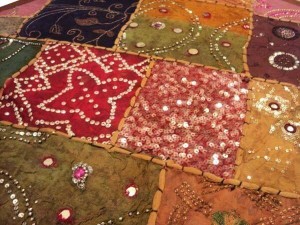 Beaded Embroidered Tapestries