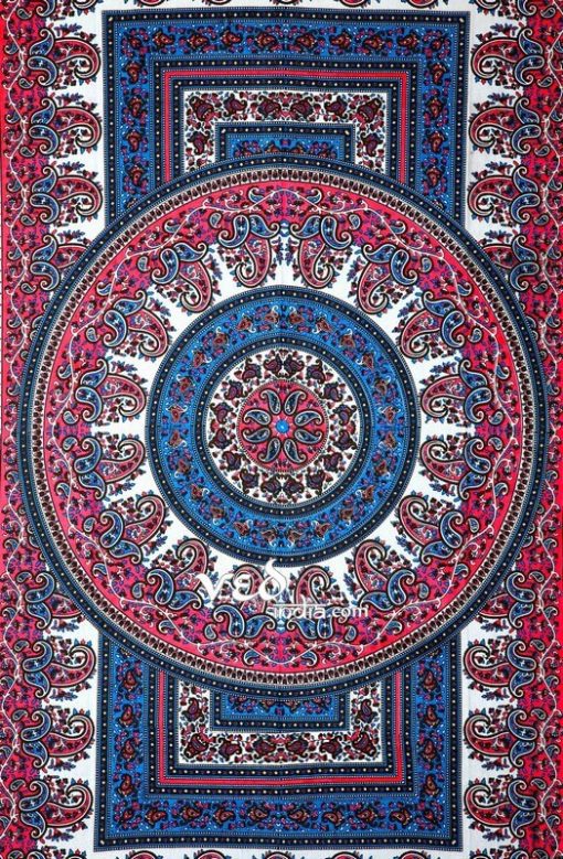 Pink Design Bohemian Mandala Tapestry