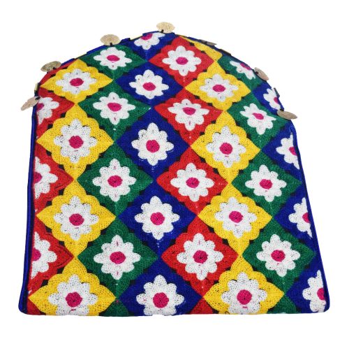 Bright Colorful Floral Embroidery Designer Handmade Vintage Clutch Bags-2406