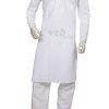 Casual Wear White Traditional Cotton Kurta Pajama Set -0