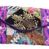 Buy Online Vibrant Colorful Antique Old Zari Bohemian Clutch Sling Bag-0