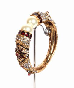 Latest Design Red Fashion Bangle for Women from India-0