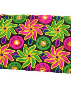 Multicolored Rajkot Embroidery Designer Ethnic Clutch Purse for Women-2385