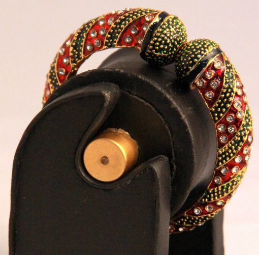 Mesmerizing Red and Green Fashion Bangles from India-0