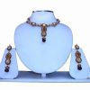 Designer Polki Necklace Set with Earrings for Women at Cheap Prices-0