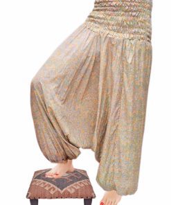 Stylish Designer Handmade Harem Yoga Pants With Patchwork Pattern-0