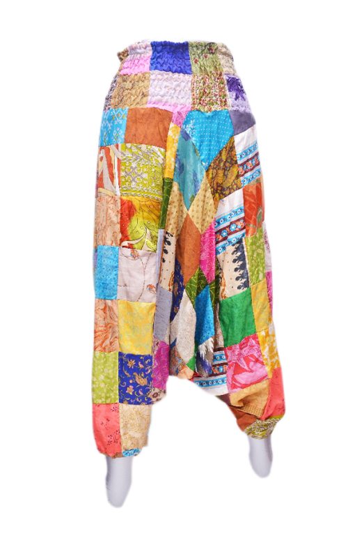 Stylish Multi Colored Thai Harem Pants With Beautiful Block Print-0