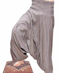 Gorgeous Gray Unisex Hippie Pants for Ladies From India-0