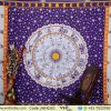 Purple & Orange Hippie Zodiac Tapestry