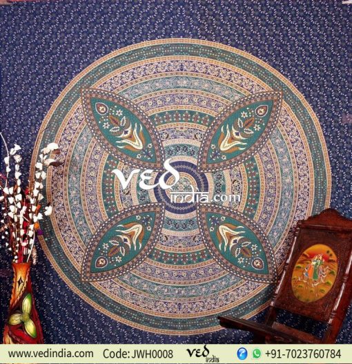 Boho Mandala Psychedelic Tapestry