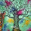 Green Tree of LifeTapestry