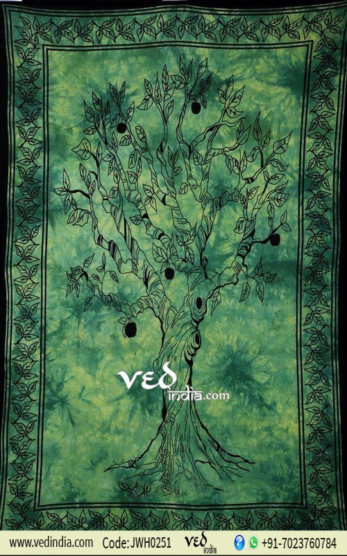 Tree of Life Wall Tapestry from India