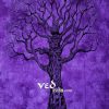 Purple Hippie Tree of Life Tapestry