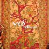 Tree of Life Tapestry in Yellow Color
