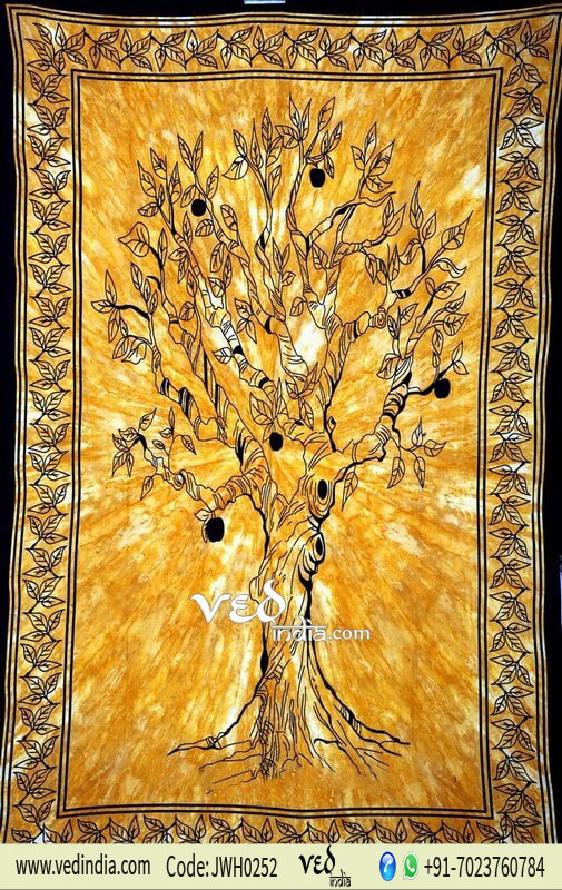 Tree of Life Tapestry from India