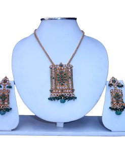 Buy Online Women鈥檚 Matching Pendant Set with Earrings from India-0