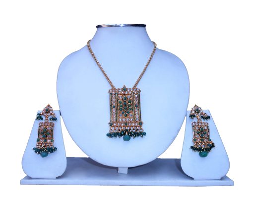 Buy Online Women’s Matching Pendant Set with Earrings from India-0
