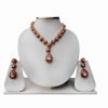 Designer Minakari Necklace and Earrings Jewelry Set from India-0