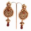 Hottest Design Fashion Earrings for Indian Women in Brass Metal -0