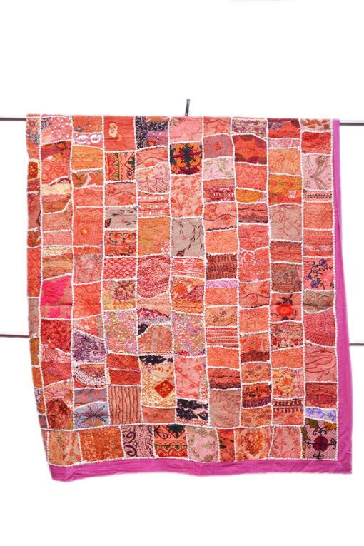 Designer Traditional Indian Fashion Quilts with Beautiful Patchwork-0