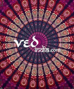 Bohemian Round Mandala Tapestry