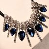Blue Stone Studded Gypsy Bohemian Jewelry with Sparkling Embellishments-0