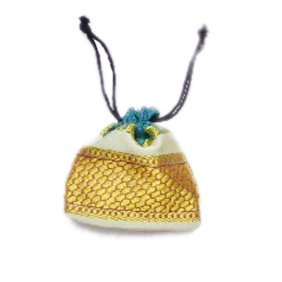 Buy Online Designer Yellow Handmade Potli Bags for Weddings-0