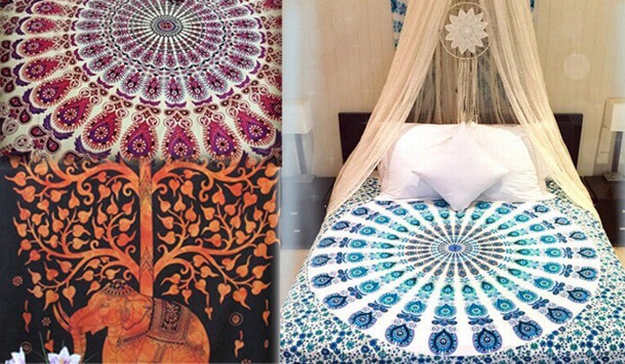 Indian Hippie Tapestries for Home Decor