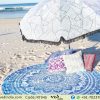Round Tapestry Beach Throw