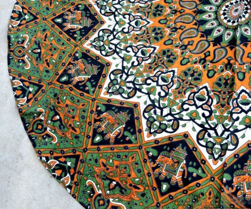 Star Round Mandala Tapestry