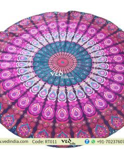 Beach Roundie Mandala Tapestry