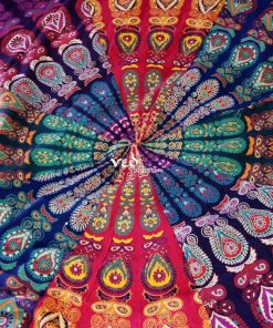 Round Hippie Tapestry Beach Blanket
