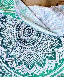Star Mandala Beach Tapestry