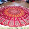 Round Mandala Tapestry Beach Towel