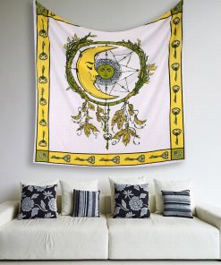 Sun Moon Large Mandala Tapestry