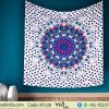 Colorful Ombre Mandala Tapestry
