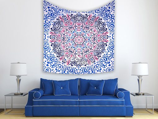 Large Mandala Indian Hippie Tapestries Wall Hanging -3179