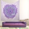 Purple Ombre Twin Mandala Bedding Tapestry-0