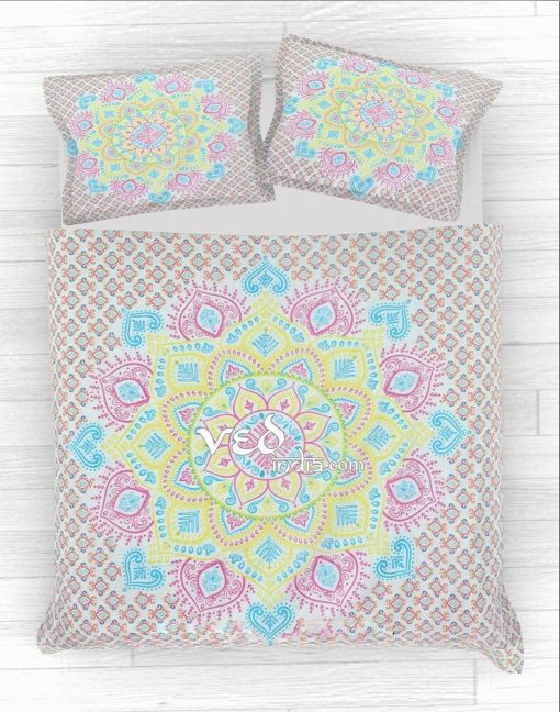 Bohemian Duvet Covers king Twin Ombre Design Bedding Sets-3625