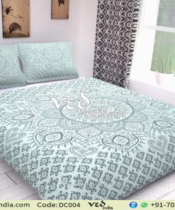Cheap Hippie Style Duvet Cover Set in Grey Ombre Print-0