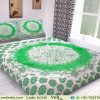 Indian Duvet Cover Queen Twin Size Green Ombre-0