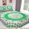 Indian Duvet Cover Queen Twin Size Green Ombre-0