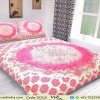 Pink Vintage Floral Quilt Duvet Covers and Bedding Set-0