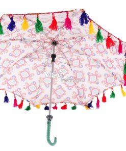 Hand Work Designer UV Travel Sun Parasol Umbrella-3688