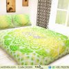 Yellow Green Boho Duvet Covers Queen Full in Ombre Print-0