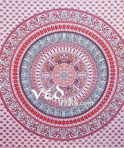 Large Bohemian Mandala Tapestry in Animal Birds | Wholesale Bedspreads -3915