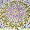 Indian Mandala Tapestry Bed Throw with Colorful Design -0