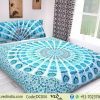 Mandala Print Duvet Cover Set with 2 Pillow case in Queen Size-0