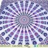 Queen Size Indian Mandala Tapestry Bedding with Peacock Print-0