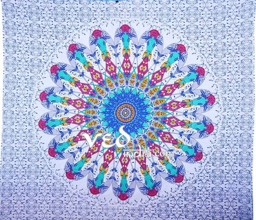 Round Circle Mandala Tapestry Wall Hanging-3922